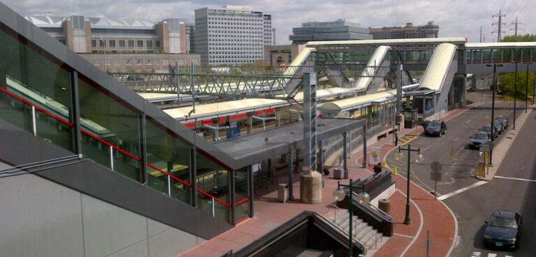 Train Station in Stamford, CT
