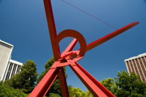 "Old Glory" by Mark di Suvero in Lincoln, NE