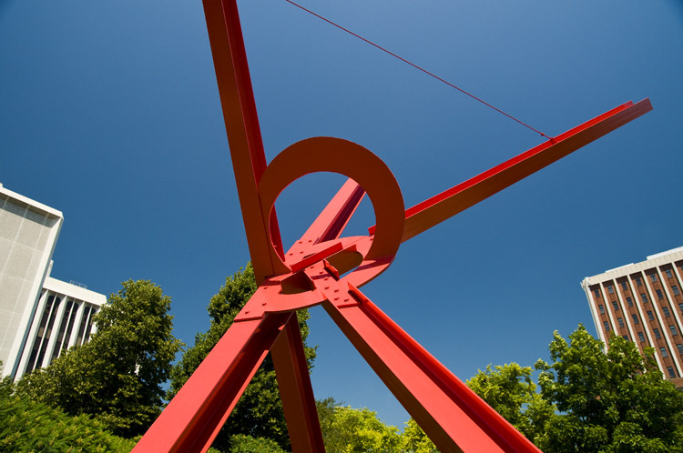 "Old Glory" by Mark di Suvero in Lincoln, NE