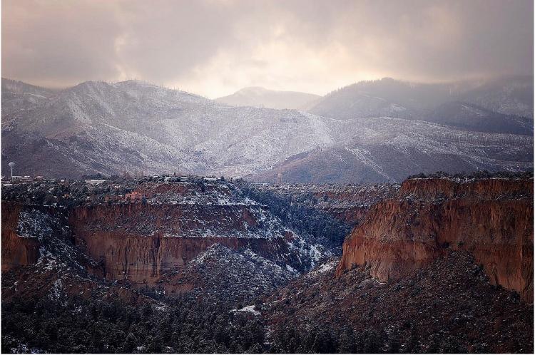 Jemez Mountains in Los Alamos, NM