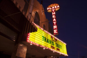 Plaza Theatre in Downtown Glasgow, KY