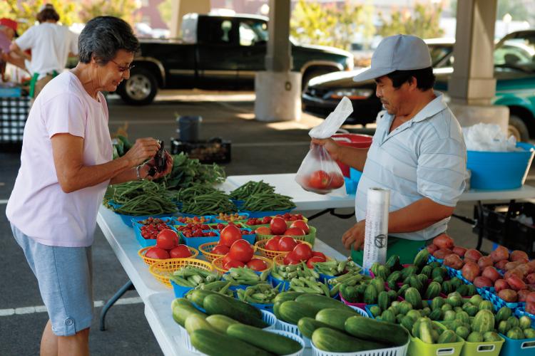 The Muskogee Farmers Market in Muskogee, OK
