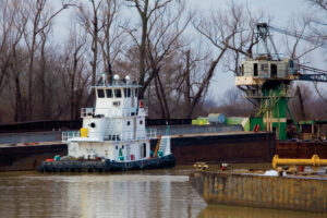 The Port of Vicksburg in Vicksburg, MS