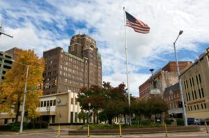 Downtown Meridian, MS.
