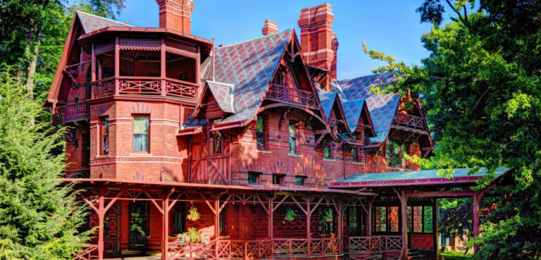 Mark Twain House in Hartford, Connecticut.