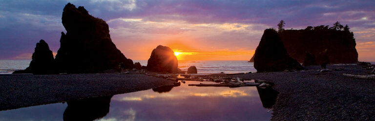 Seattle skyline at night