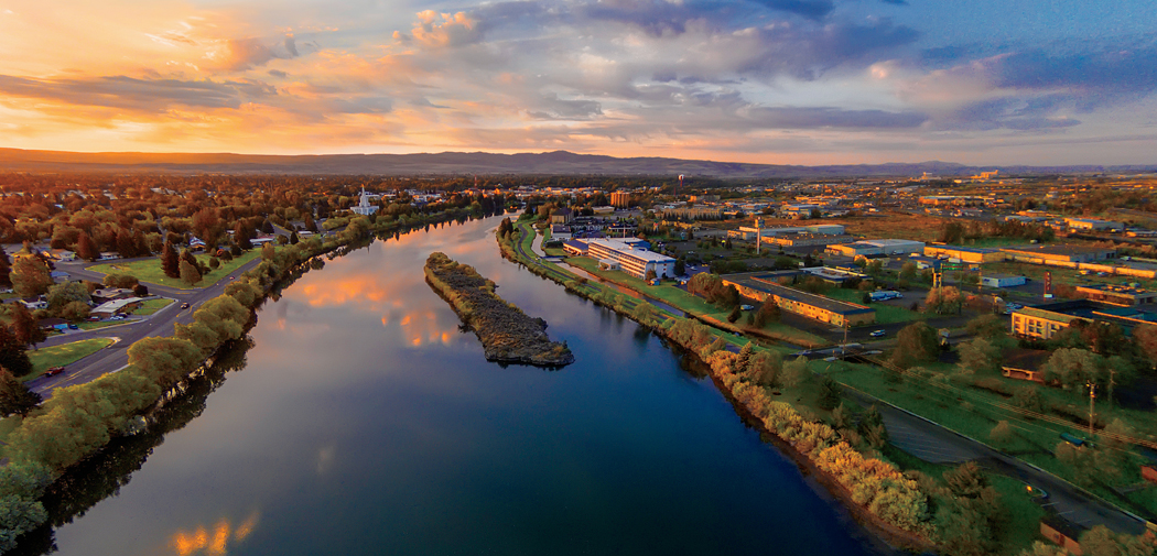Skyline of Idaho Falls