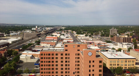 The skyline of Billings in the daytime