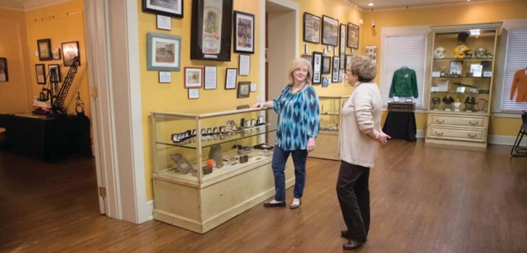 Bankhead House & Heritage Center in Jasper, Alabama was built in 1925 and is a great example of Colonial Revival Architecture.