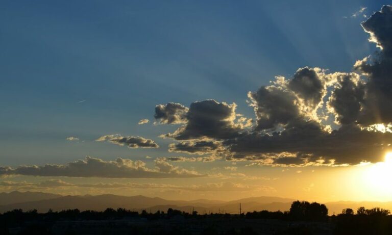 Rocky Mountains Near Greeley, CO