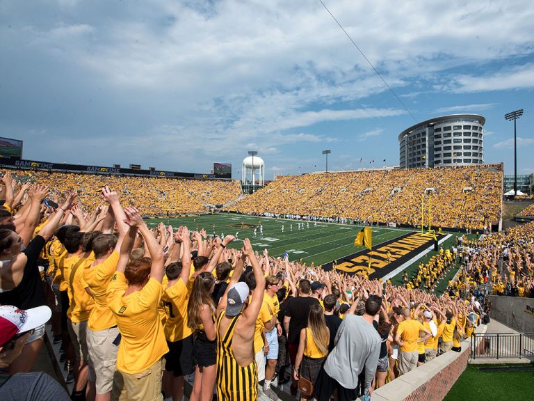 Kinnick Wave Iowa City