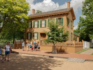 Springfield IL Abe Lincoln house