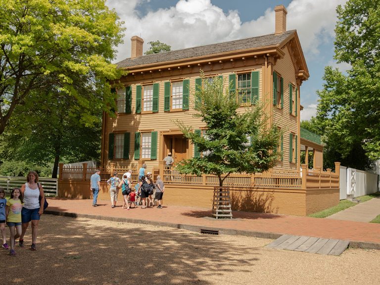 Springfield IL Abe Lincoln house