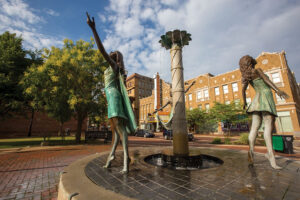 Statue in East Central IN
