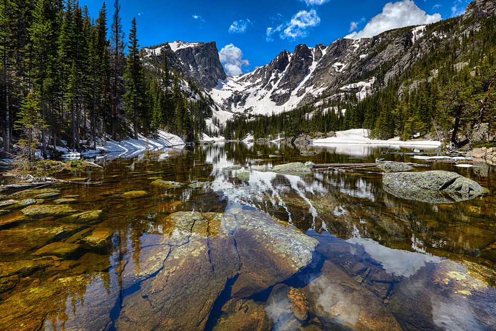 Dream Lake in Rocky Mountain National Par