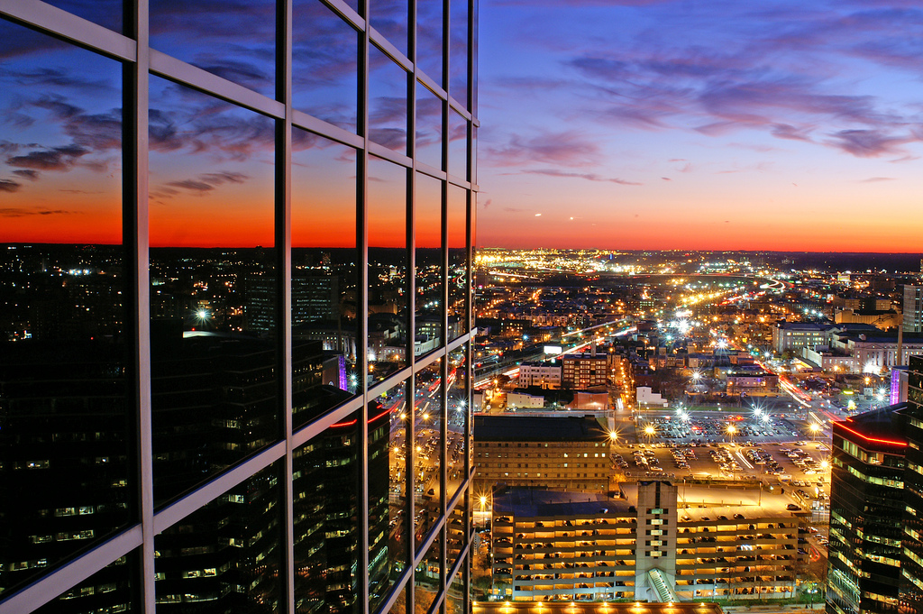 Newark Skyline from the Newark Club  Harry Prott