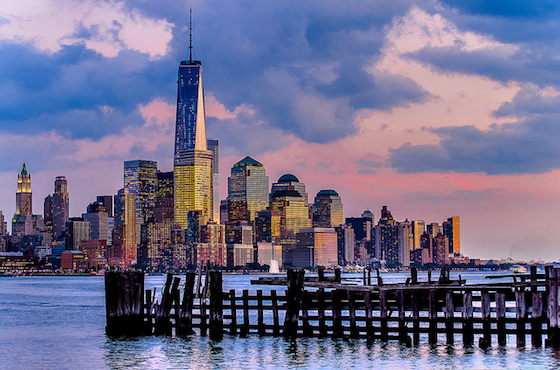 Hoboken NJ riverwalk