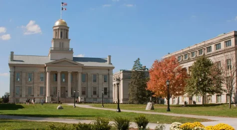 Iowa City, IA old capitol at the University of Iowa