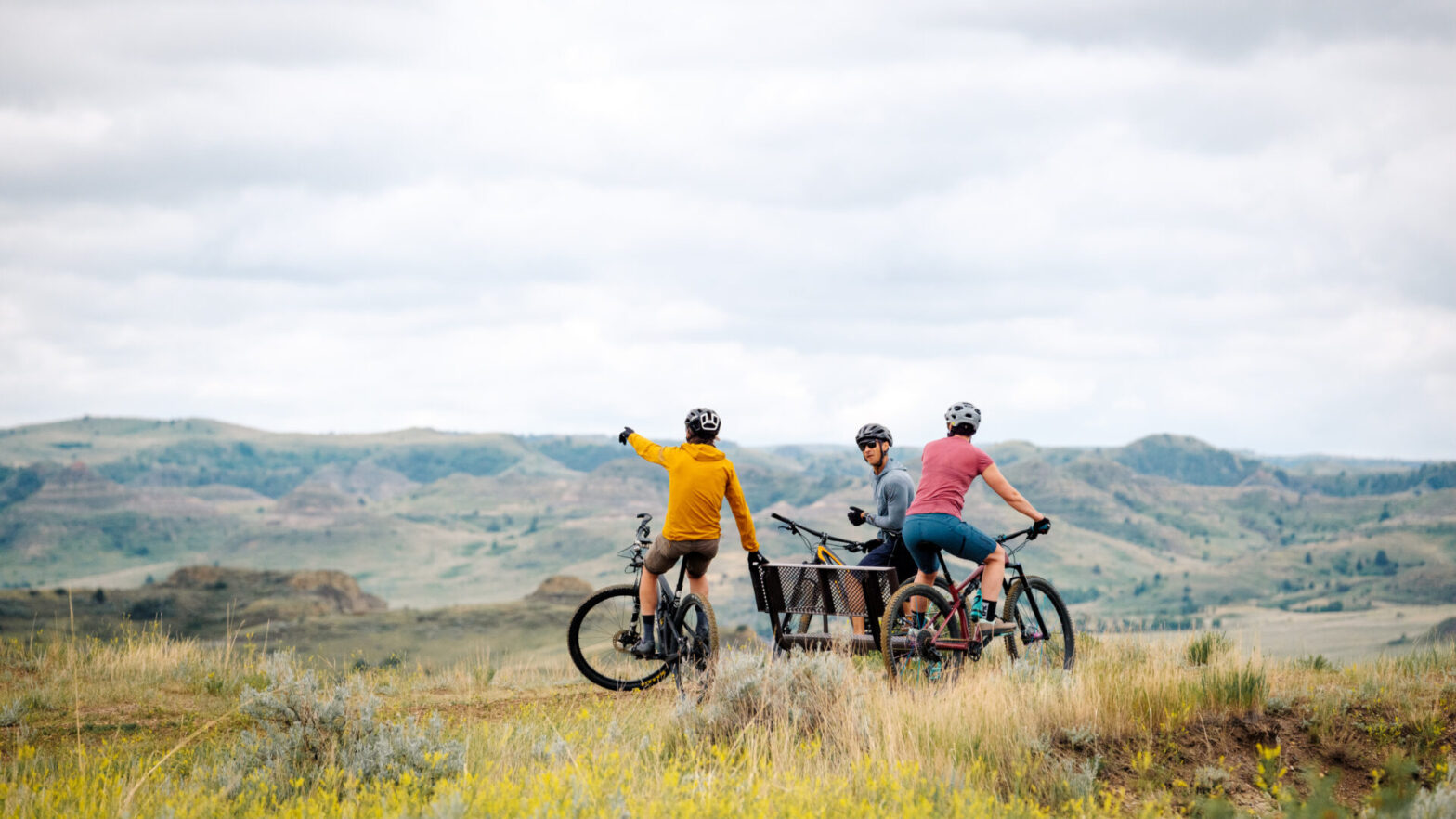 Biking in North Dakota