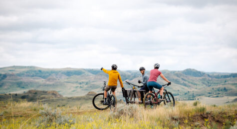 Biking in North Dakota