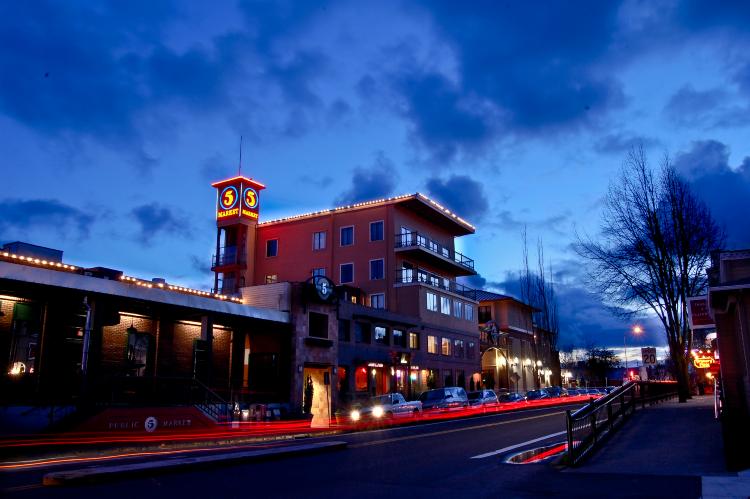 The Fifth Street Public Market in downtown Eugene is a top spot for shopping.
