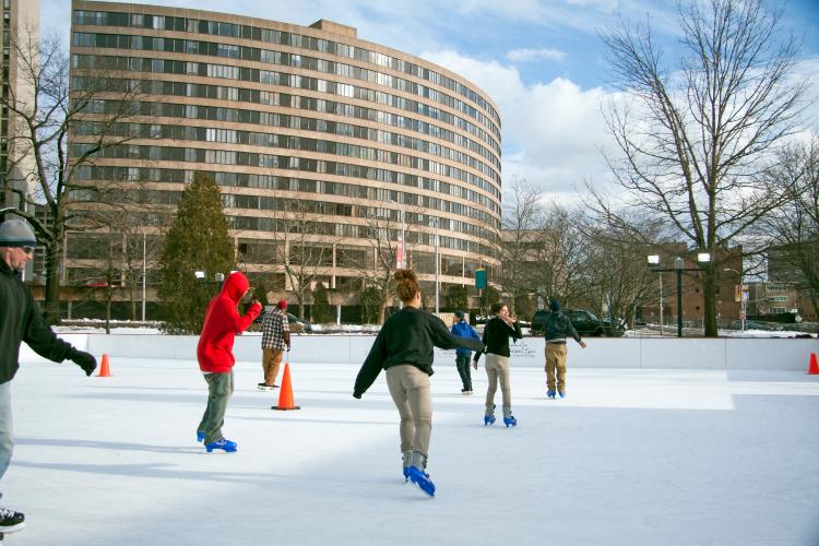Bushnell Park in Hartford, CT