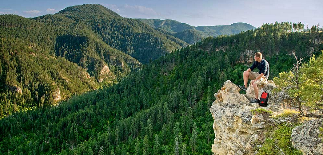 Spearfish Canyon in Spearfish, S.D., is a top spot for rock climbing, mountain biking and more.