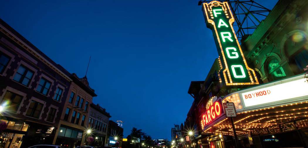 Downtown Fargo, North Dakota