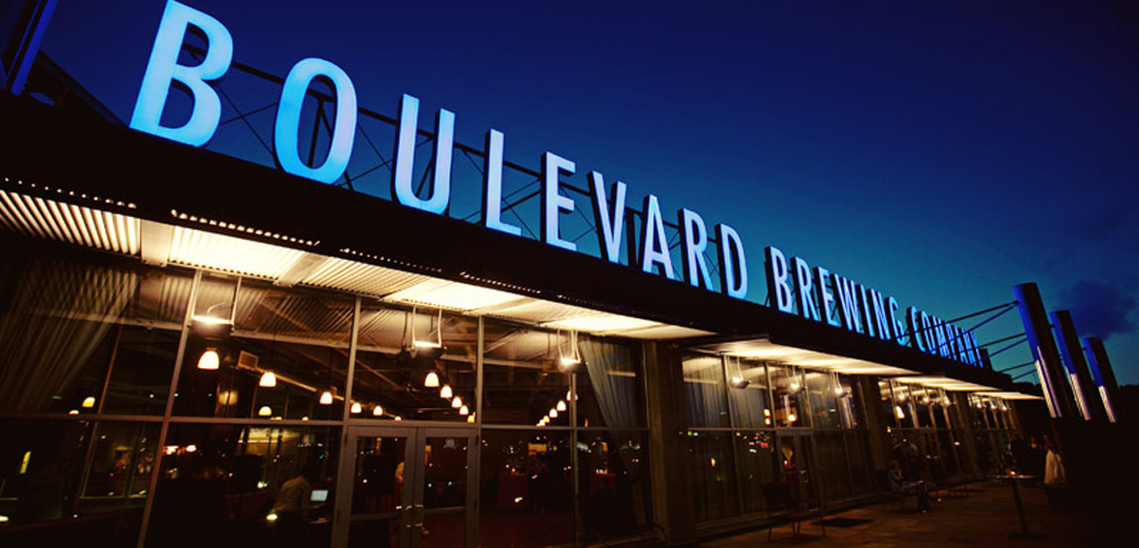 Entrance to Boulevard Brewing Company in Kansas City.