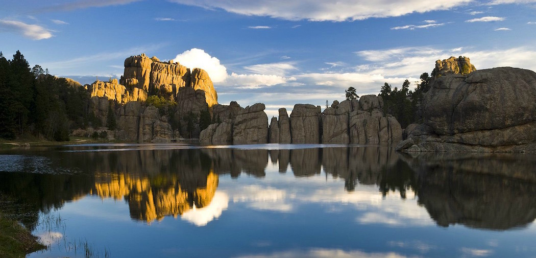 Sylvan Lake in Black Hills, South Dakota