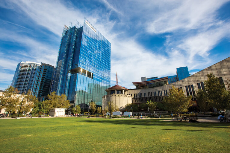 The Bridgestone Americas building in Nashville