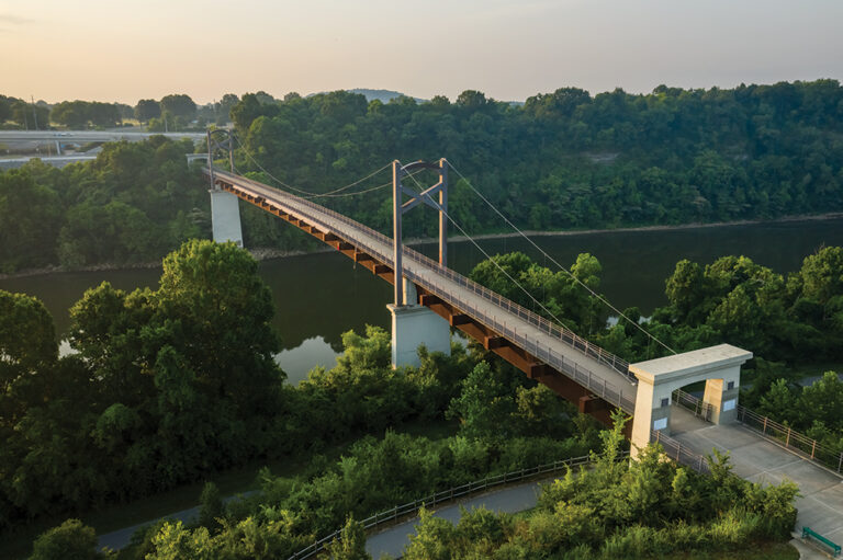 Shelby Park Bridge in Nashville TN