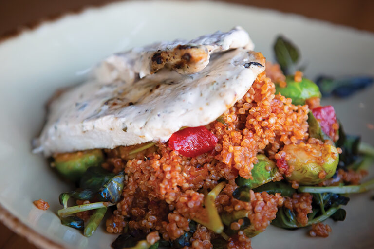 Food from Chauhan Ale & Masala House, located in Nashville and owned by Chef Maneet Chauhan