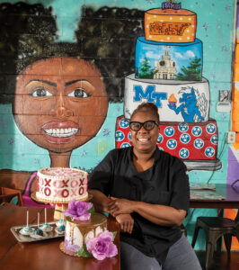 Lisa Rouse, owner of Boro Town Cakes, located just outside of Nashville