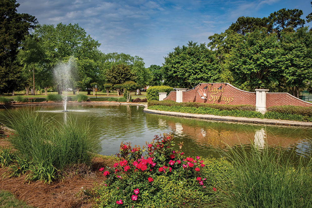 front of subdivision