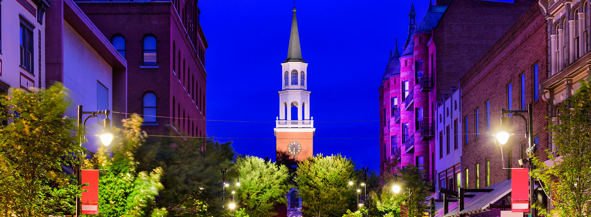 Burlington, VT downtown