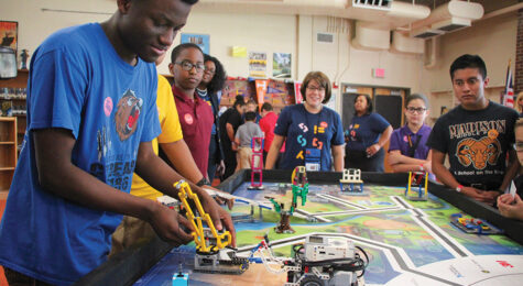 Madison Middle School, in Nasvhille, is taking part in Amazon’s Future Engineer program.