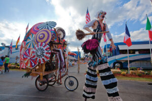 high walker at festival