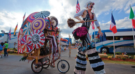 high walker at festival