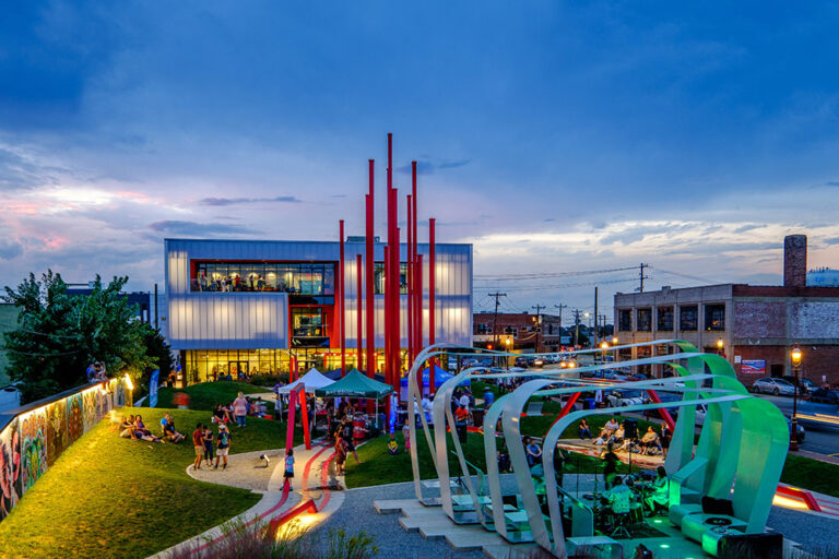 Winston-Salem Downtown Scene