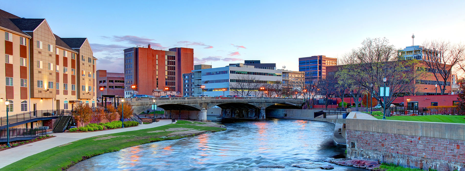 Sioux Falls, SD waterfront