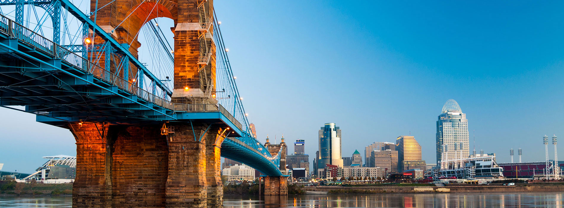 Cincinnati, OH Roebling Bridge