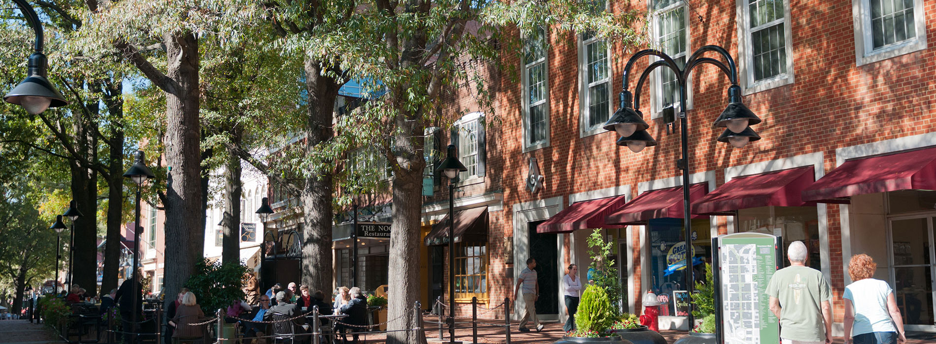 Charlottesville, VA downtown district