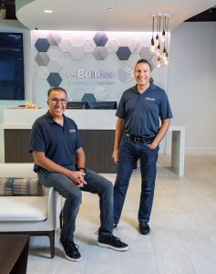 Photo of Jon and Ron Antevy, founders of e-Builder