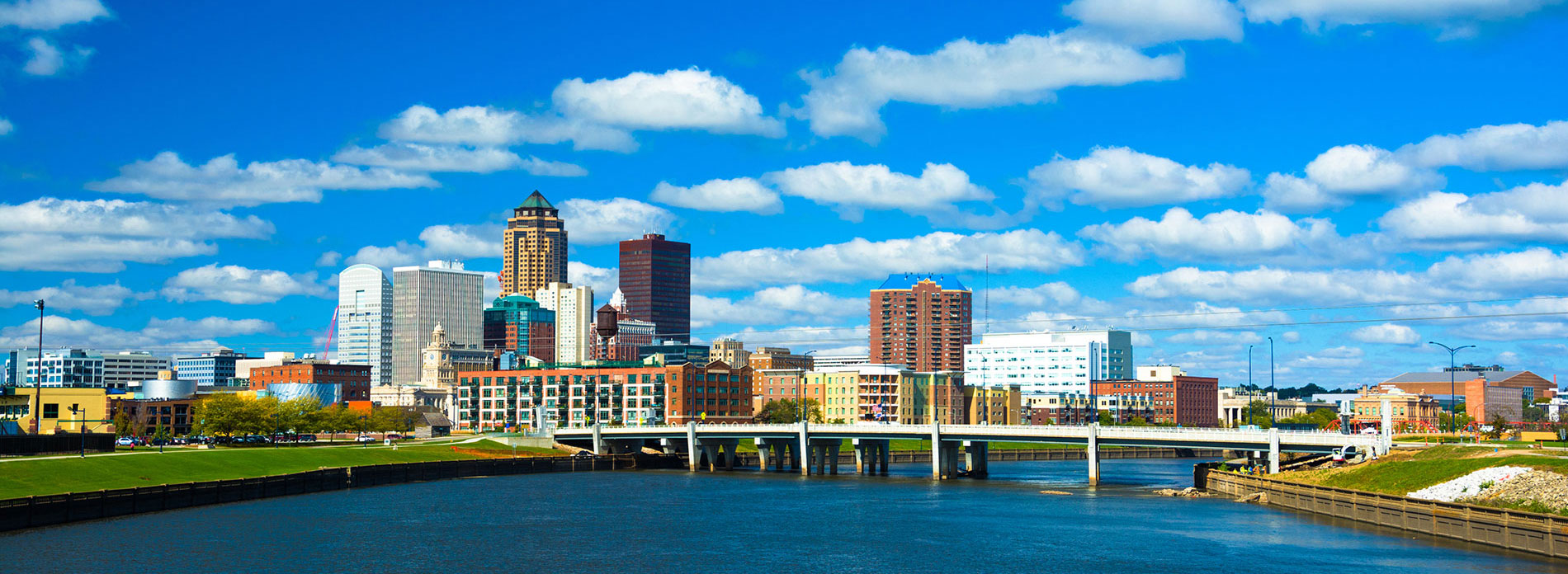 Des Moines IA downtown