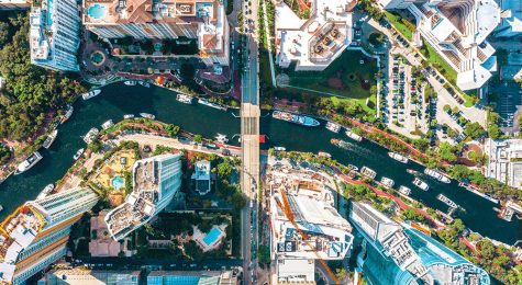 aerial view of Fort Lauderdale