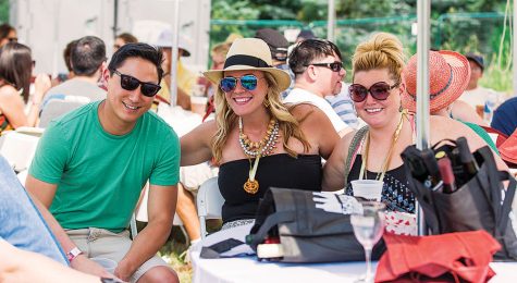 people enjoying the Castle Rock WineFest