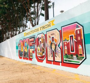 mural in Oxford, MS