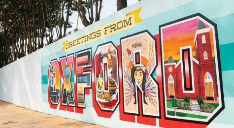 mural in Oxford, MS