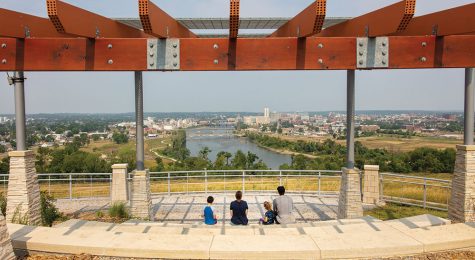 Mount Trashmore in Cedar Rapids, IA